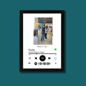 Personalised Spotify Frames